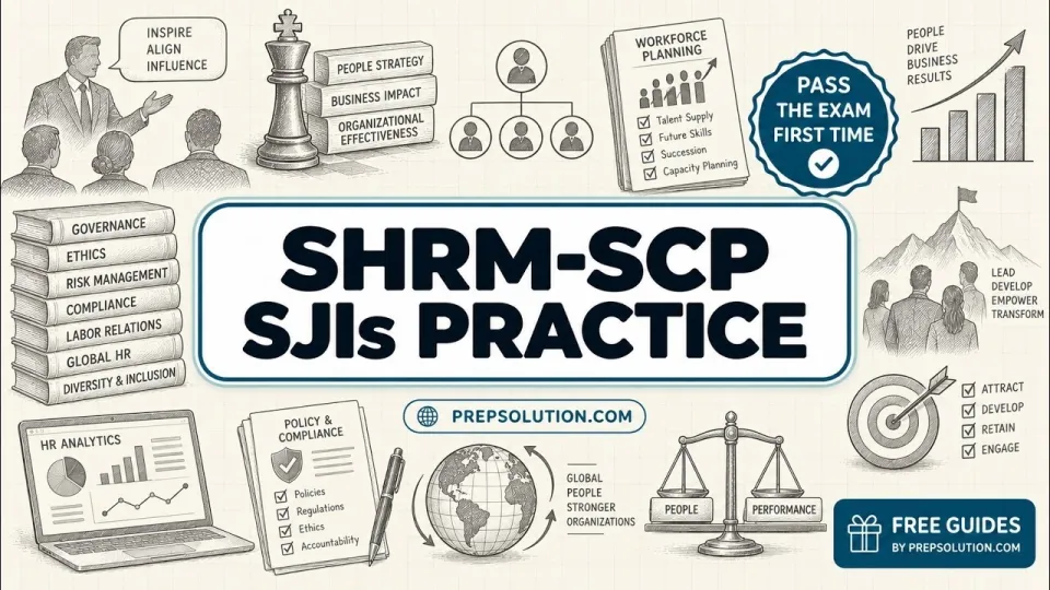 SHRM-SCP Practice Questions, Advanced Scenarios and Exam Preparation